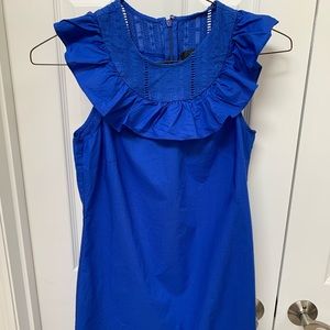 Blue dress